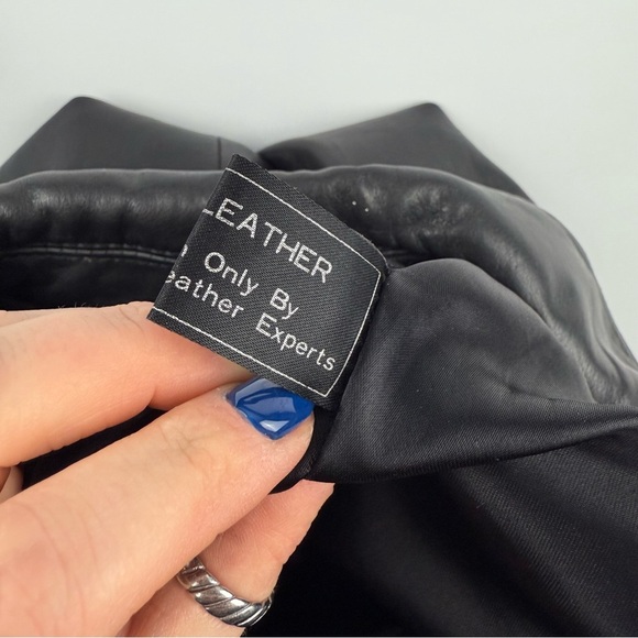 Drag Specialties Black Leather Jacket Men’s 40 - Vintage Made in Korea - Picture 10 of 11